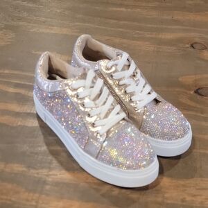 Shimmering Gold Women's Sneakers